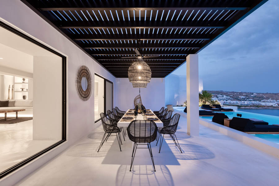the king of villas rental mykonos