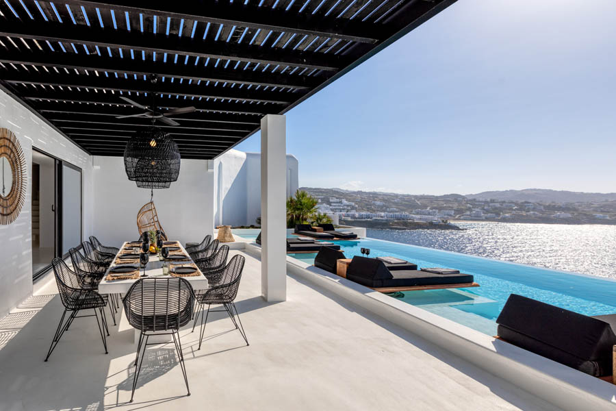 the king of villas rental mykonos