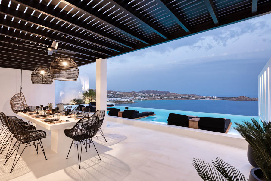 the king of villas rental mykonos