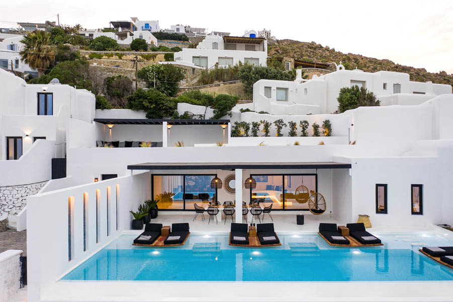 the king of villas rental mykonos