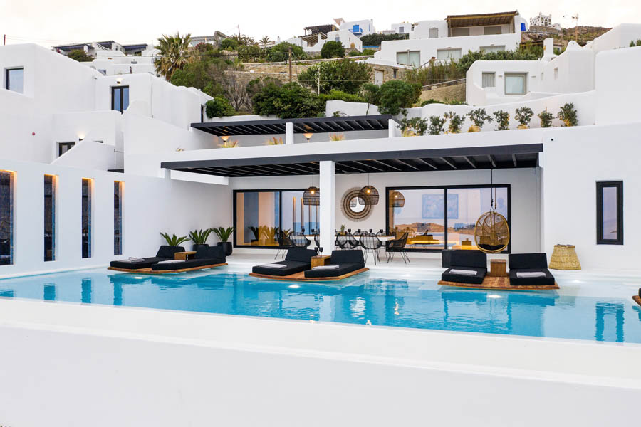 the king of villas rental mykonos