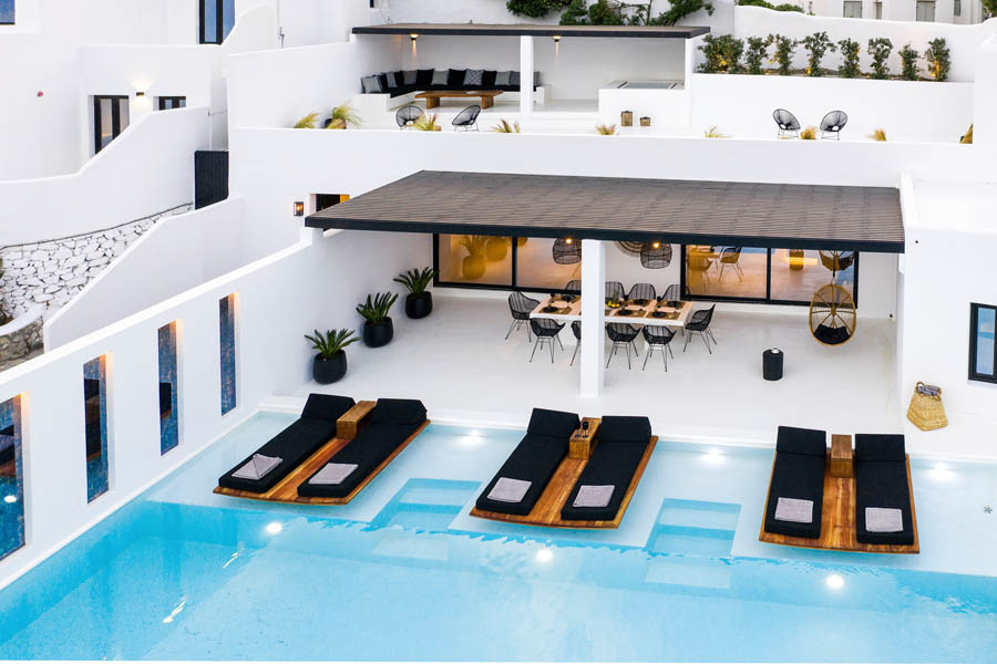 the king of villas rental mykonos