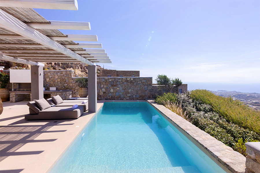 the king of villas rental mykonos