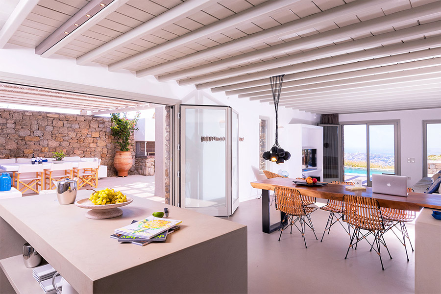 the king of villas rental mykonos