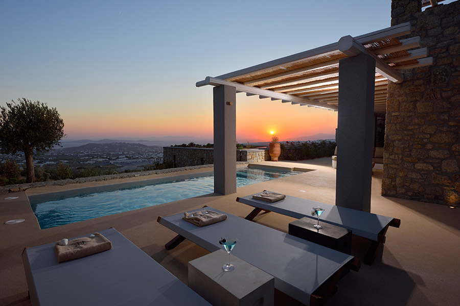 the king of villas rental mykonos