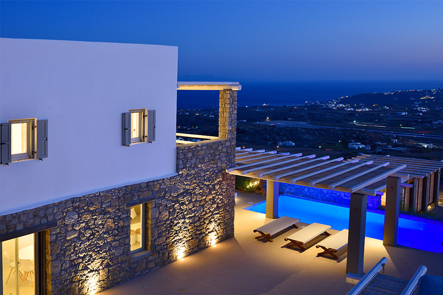 the king of villas rental mykonos