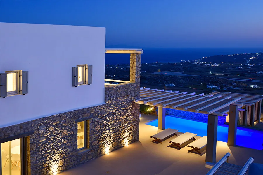 the king of villas rental mykonos