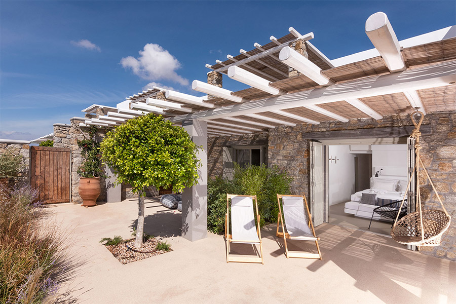 the king of villas rental mykonos