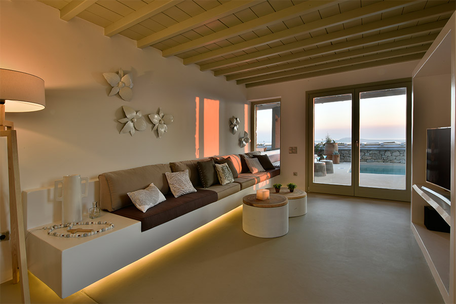 the king of villas rental mykonos