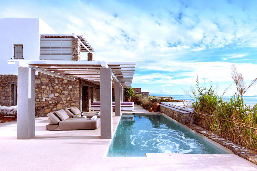 the king of villas rental mykonos