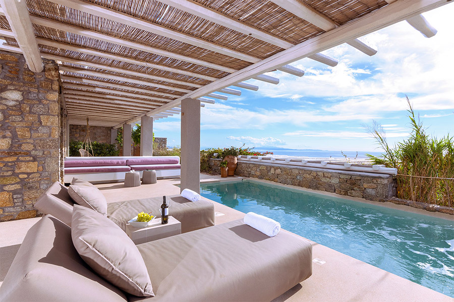 the king of villas rental mykonos