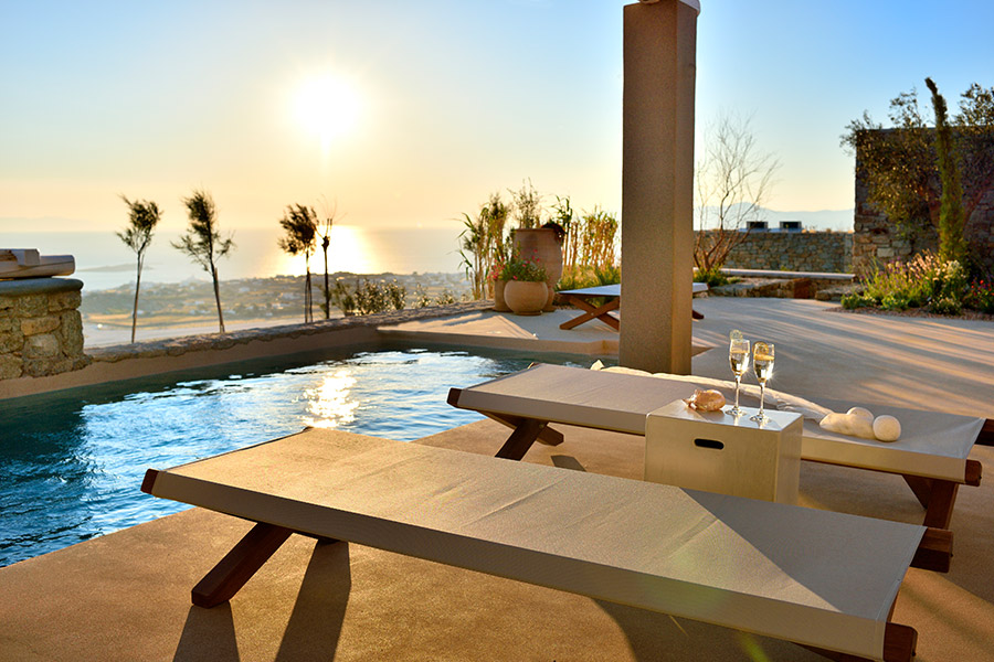 the king of villas rental mykonos