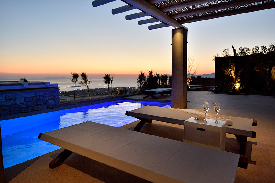 the king of villas rental mykonos