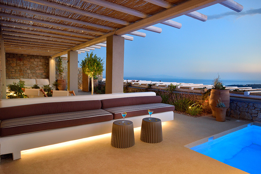 the king of villas rental mykonos