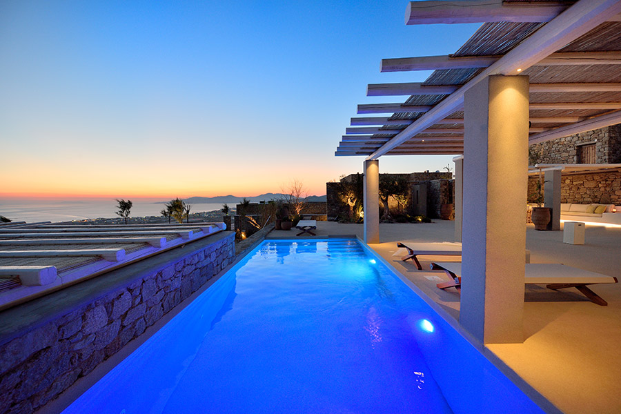the king of villas rental mykonos