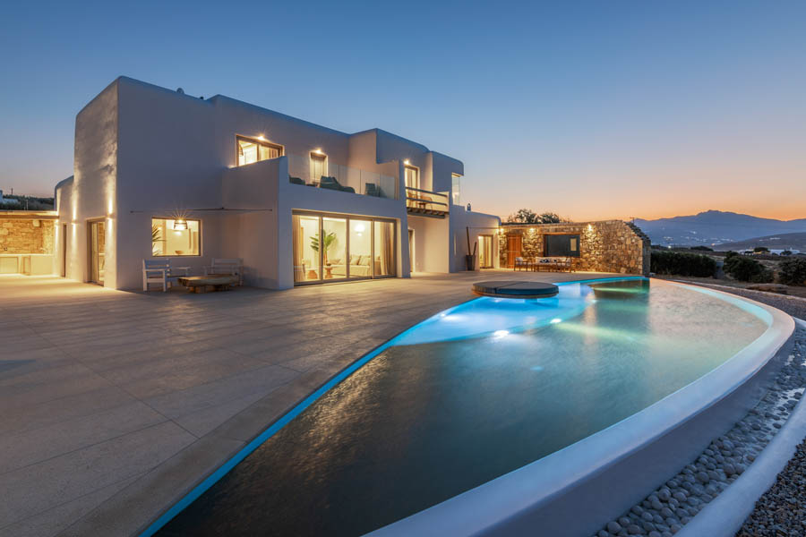 the king of villas rental mykonos