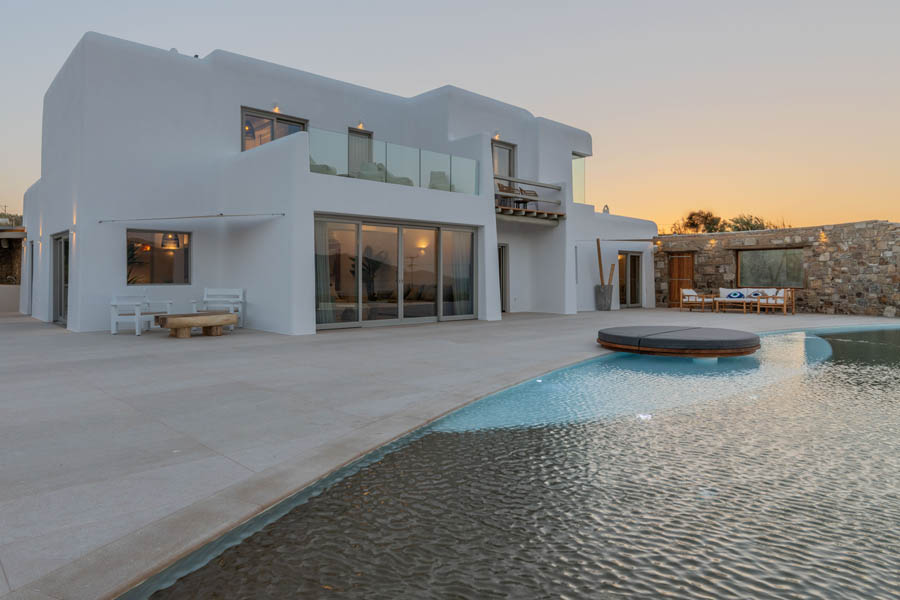 the king of villas rental mykonos