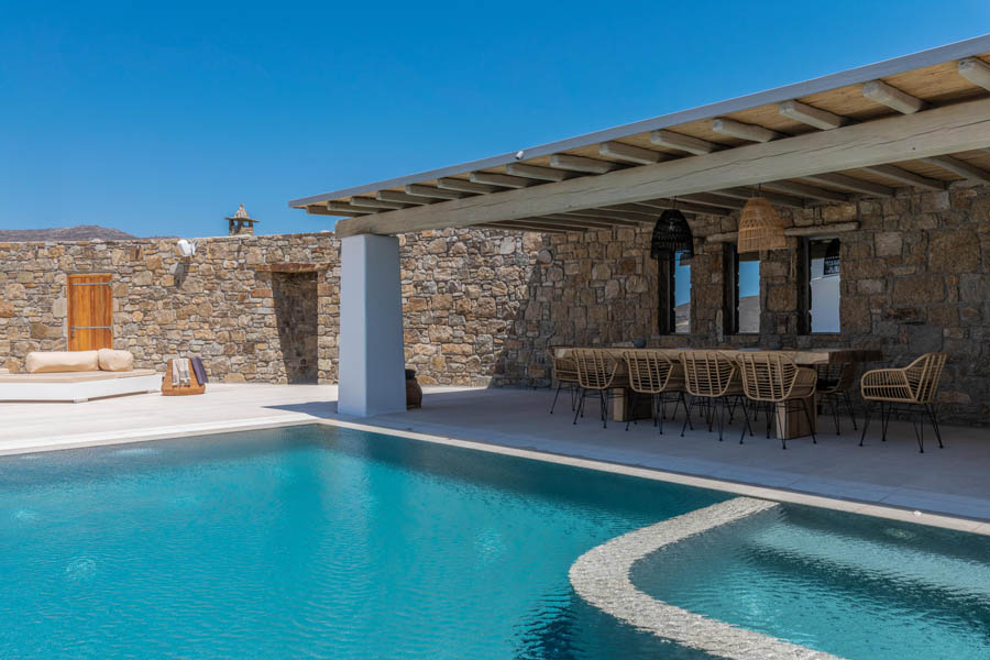 the king of villas rental mykonos