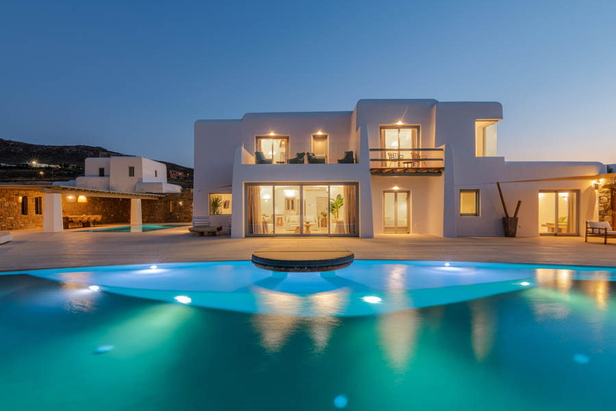 the king of villas rental mykonos