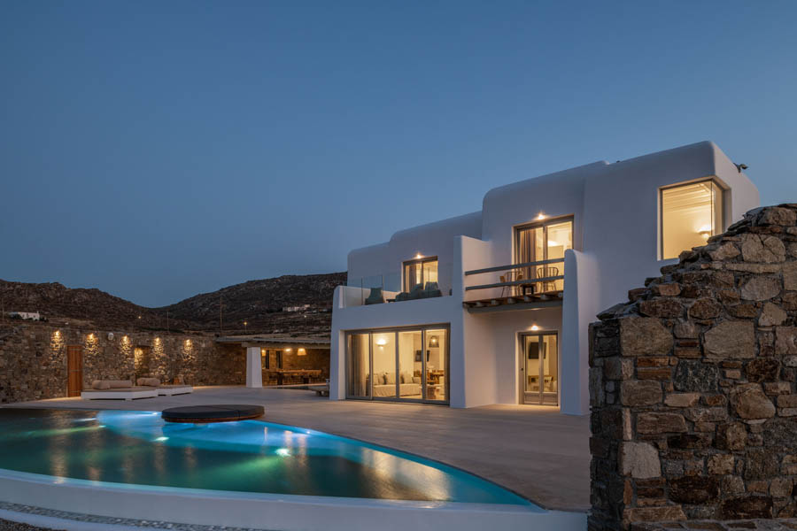 the king of villas rental mykonos