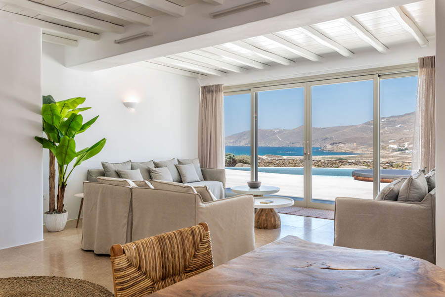the king of villas rental mykonos