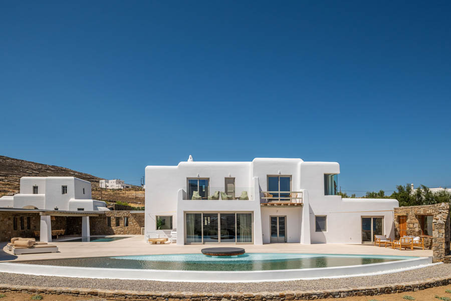 the king of villas rental mykonos