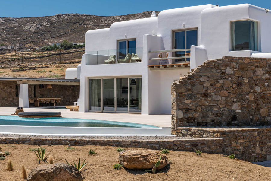 the king of villas rental mykonos
