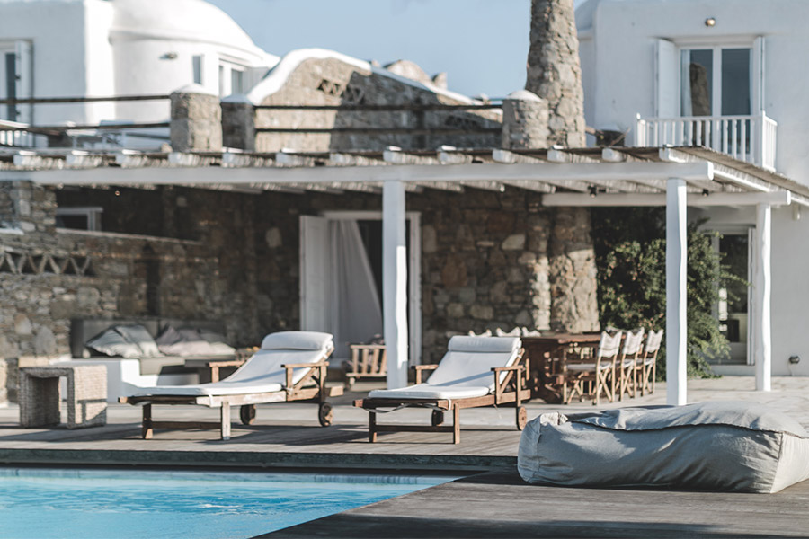 the king of villas rental mykonos