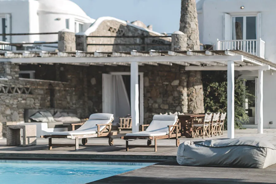 the king of villas rental mykonos