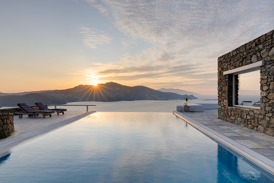 the king of villas rental mykonos