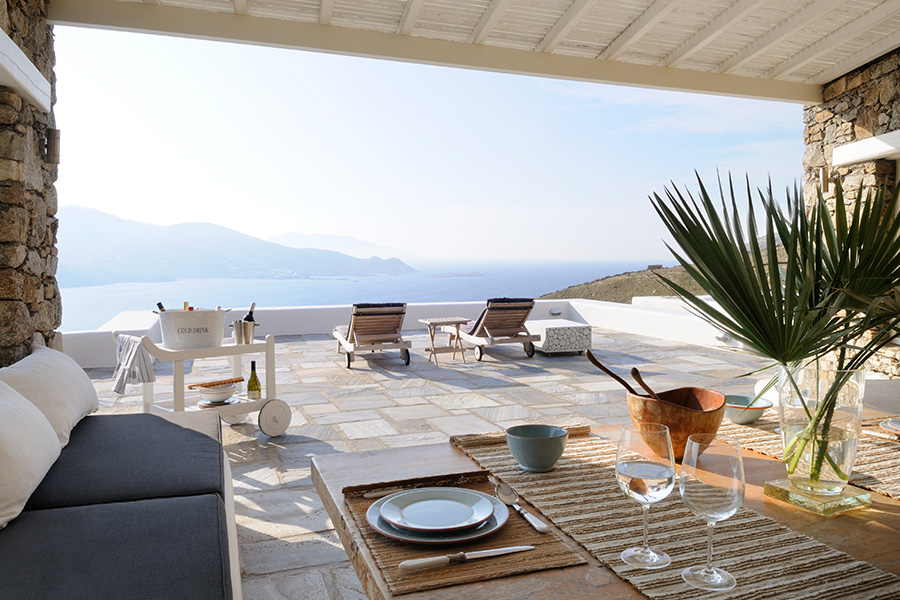 the king of villas rental mykonos