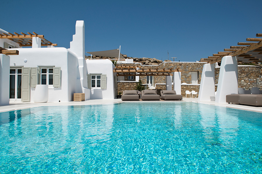the king of villas rental mykonos