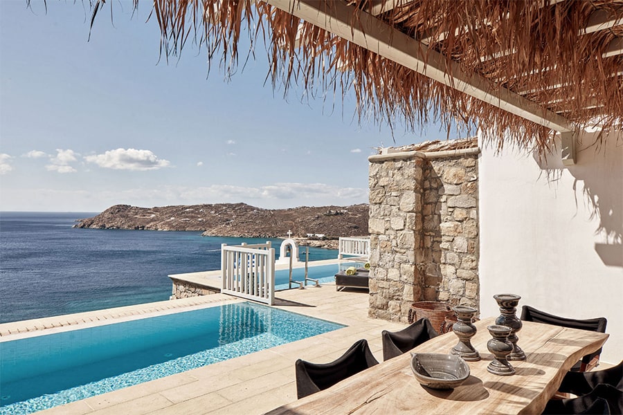 the king of villas rental mykonos
