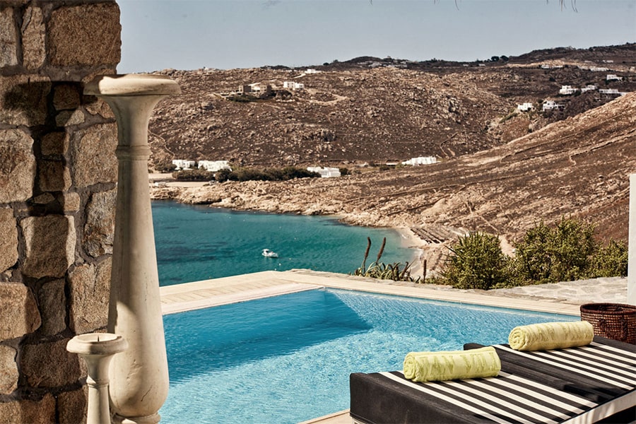 the king of villas rental mykonos