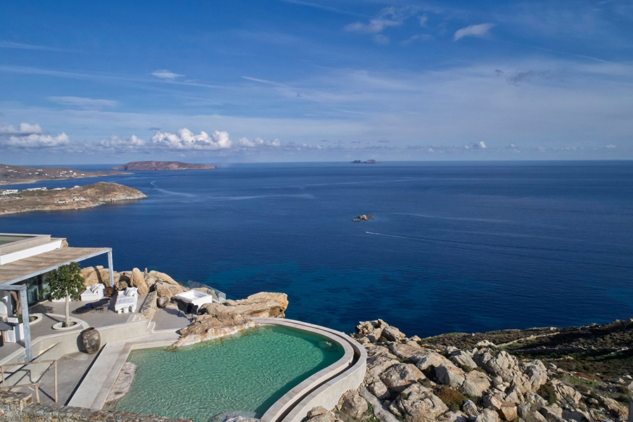 the king of villas rental mykonos