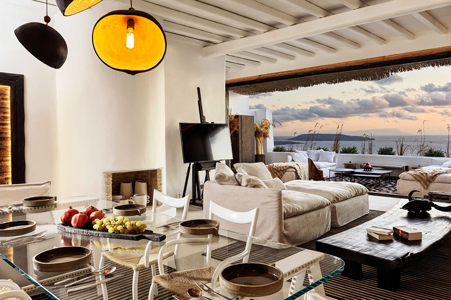 the king of villas rental mykonos