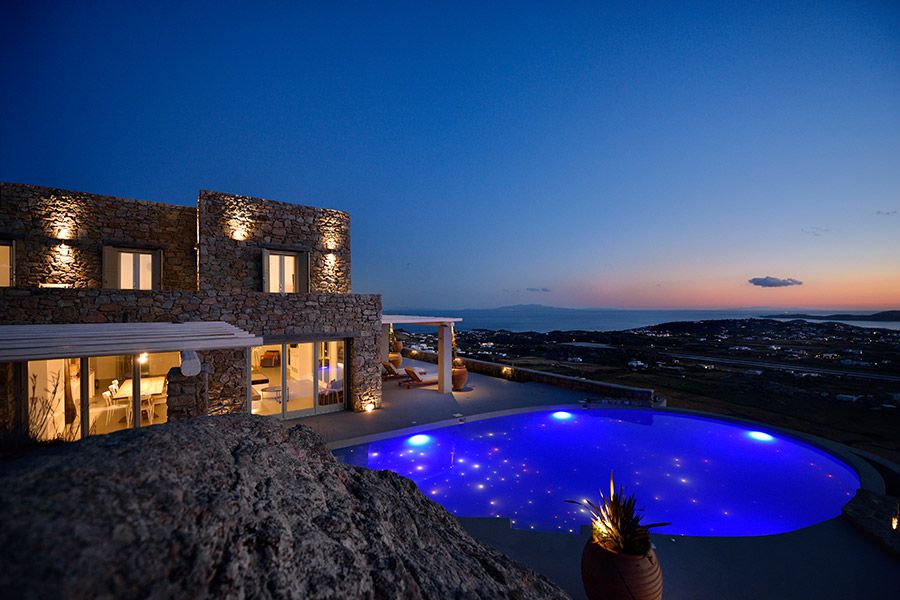 the king of villas rental mykonos