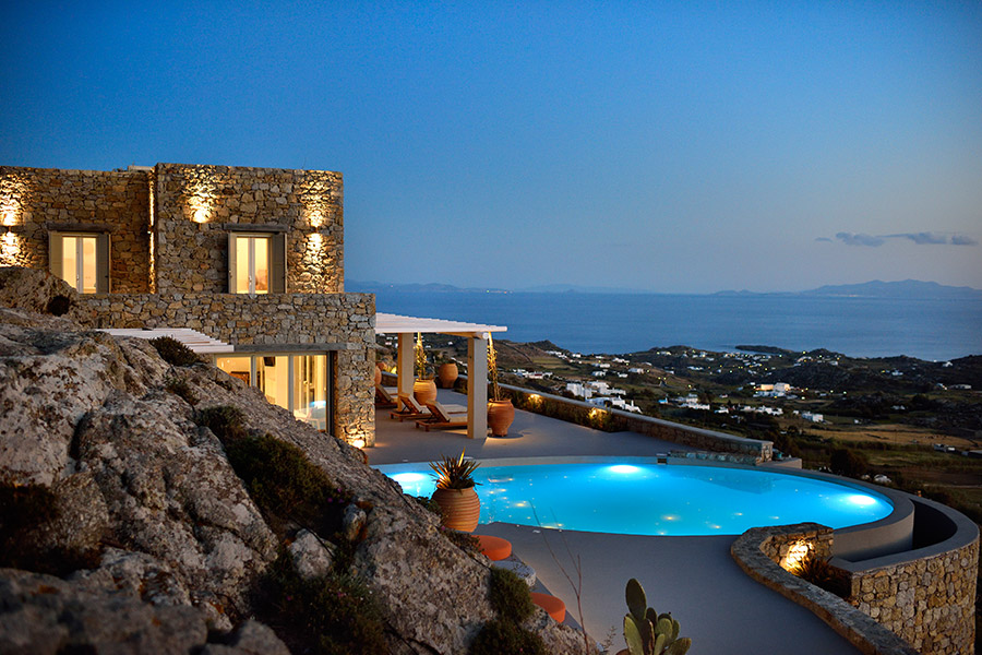 the king of villas rental mykonos