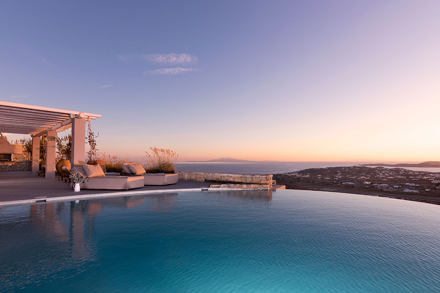 the king of villas rental mykonos