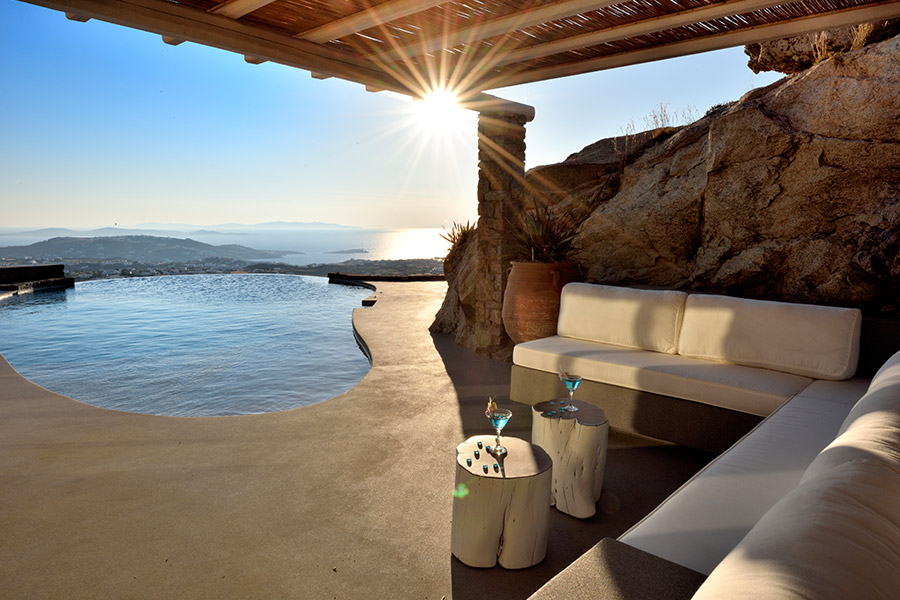 the king of villas rental mykonos