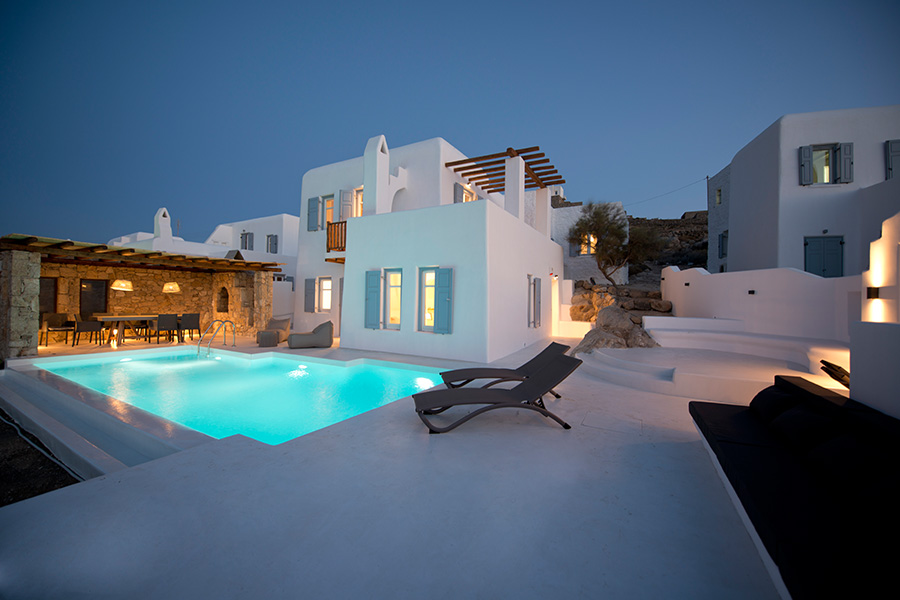 the king of villas rental mykonos