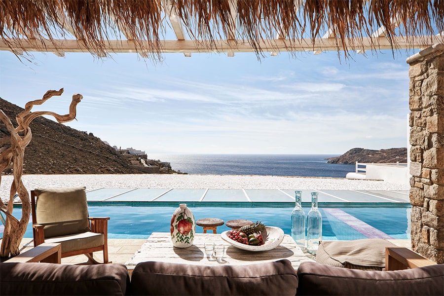 the king of villas rental mykonos