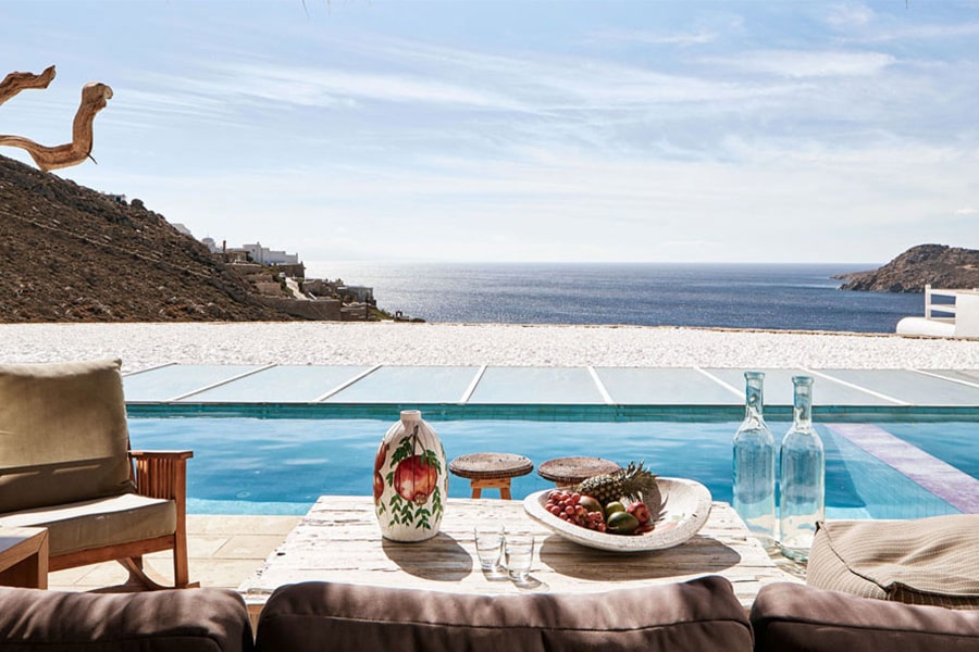 the king of villas rental mykonos