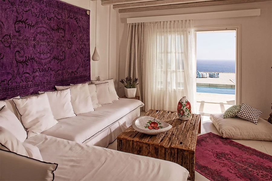 the king of villas rental mykonos