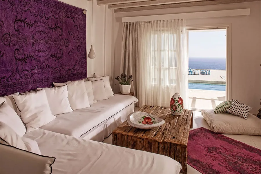 the king of villas rental mykonos