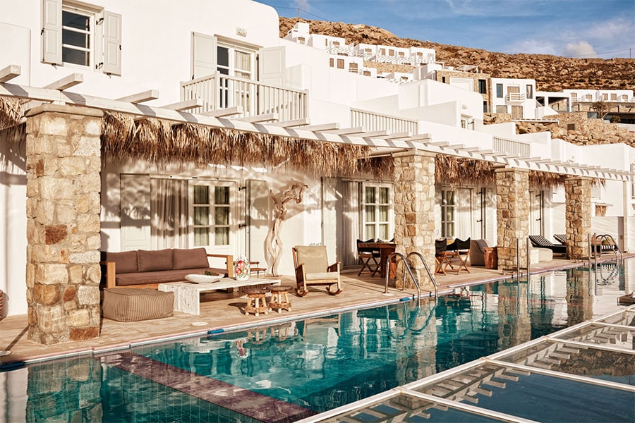 the king of villas rental mykonos