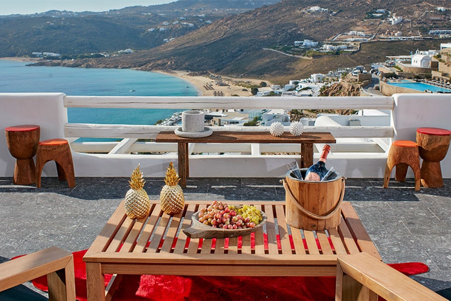 the king of villas rental mykonos