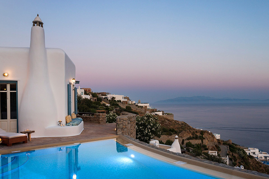 the king of villas rental mykonos