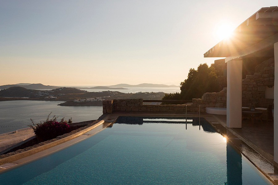 the king of villas rental mykonos