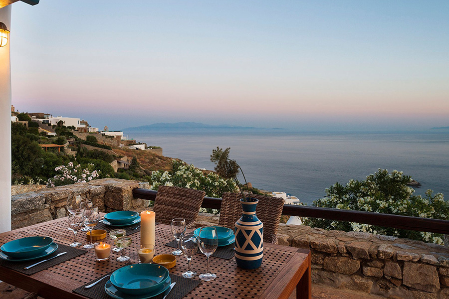 the king of villas rental mykonos